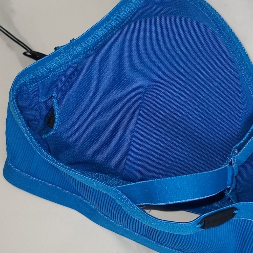 Koral NWT "Time Groove" Ribbed Jersey Sports Bra - Picture 8 of 8